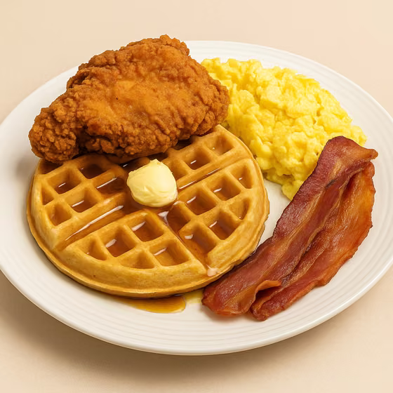 Chicken & Waffles Deluxe